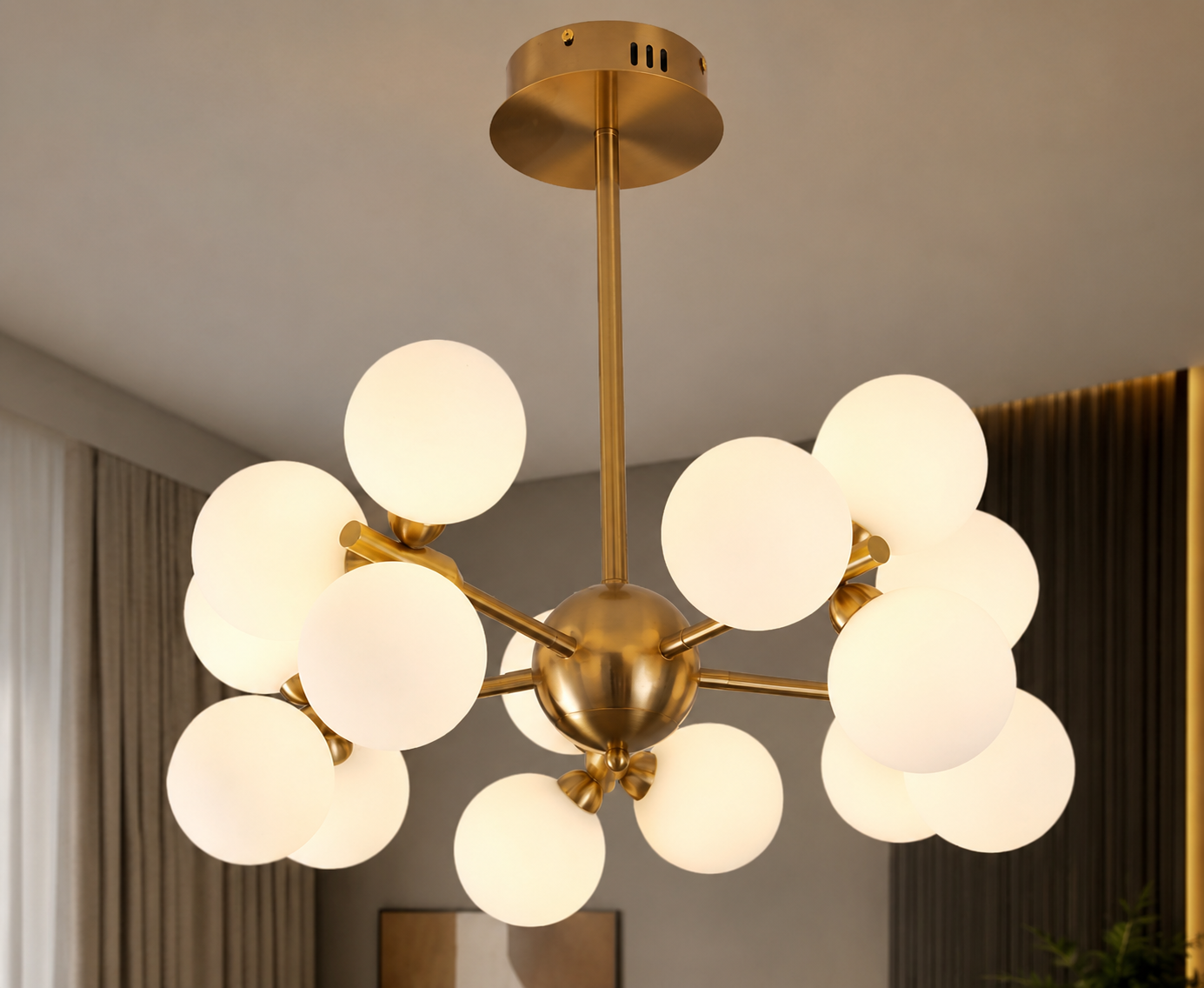 Globo Cluster chandelier
